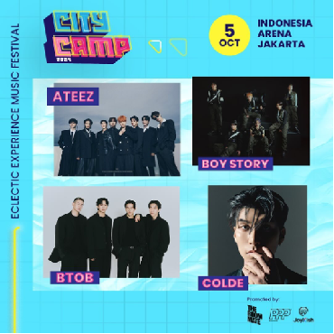 Festival Musik City Camp 2024 Hadirkan BTOB hingga ATEEZ