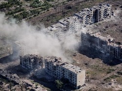 Ledakan Terdengar di Kyiv Ukraina, Alarm Peringatan Serangan Udara Berbunyi