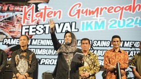 Bupati Sri Mulyani Resmi Buka Festival IKM, Rayakan HUT Klaten ke-220