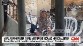 VIDEO: Cerita Nenek Palestina Saat Diserang Anjing Israel