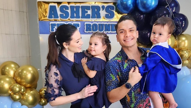 Randy Pangalila dan sang istri Chelsey Frank