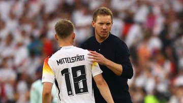 Update Eksklusif Olahraga CNN : Kata-kata Nagelsmann usai Jerman Lolos Piala Dunia: Tanpa Keluhan