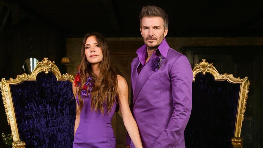 Victoria dan David Beckham Victoria dan David Beckham