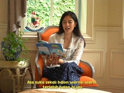 Di Balik Buku Cerita Disabilitas yang Dibacakan Dian Sastrowardoyo