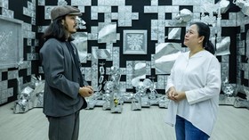 Puan Kagum Lihat Karya di ARTJOG 2024 dan Beli Lukisan untuk Charity