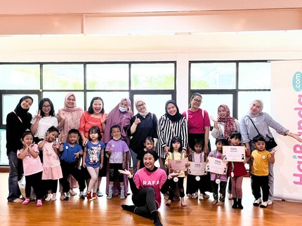 Serunya Si Kecil Belajar Tari di Kids Holiday Program HaiBunda X RAFA Dance