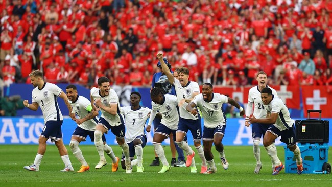 Berikut daftar empat tim yang sudah memastikan diri lolos ke semifinal Euro 2024 setelah babak perempat final berakhir pada Minggu (7/7) dini hari WIB.