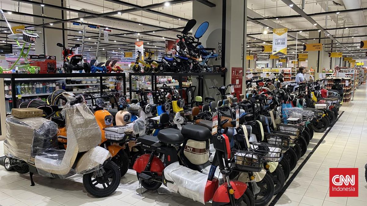 Diskon Melimpah di Transmart Full Day Sale, Sepeda Listrik Rp3 Jutaan