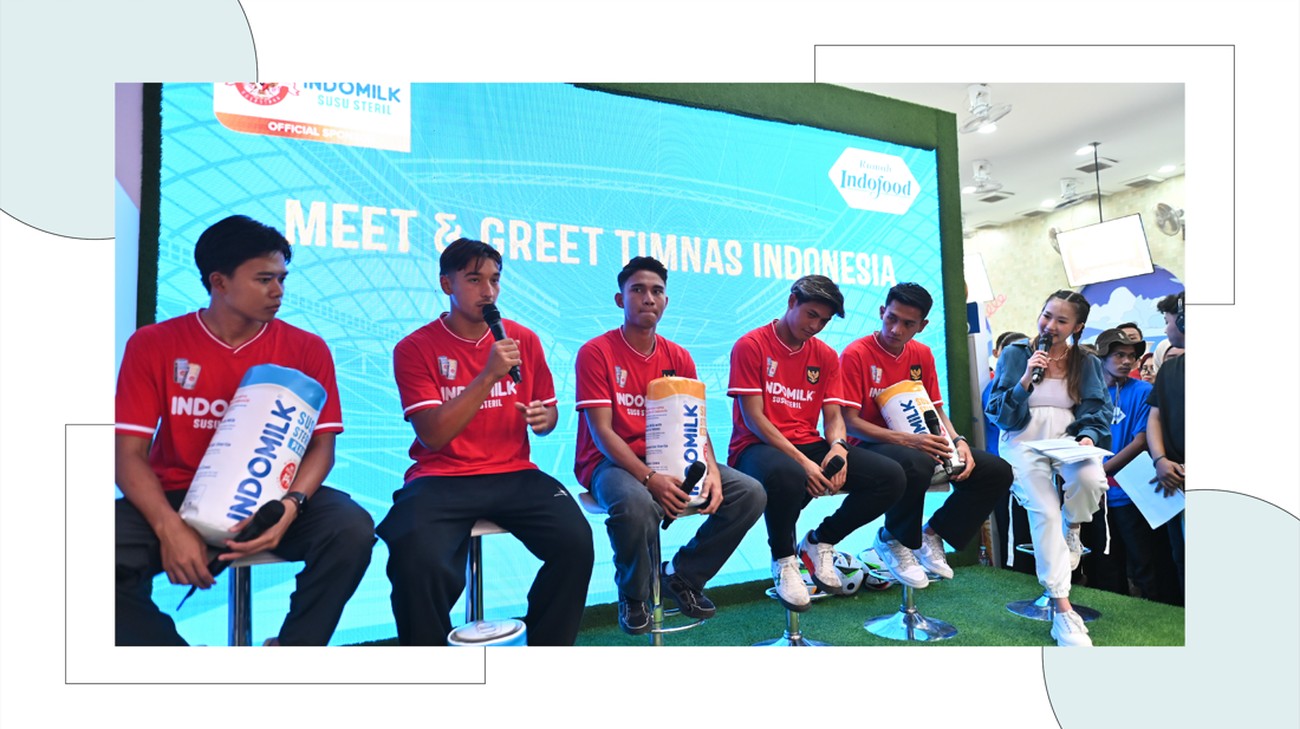 5 Penggawa Garuda Sapa Pecinta Timnas Indonesia di Rumah Indofood, Jakarta Fair Kemayoran 2024