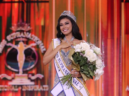 7 Potret Pesona Harashta Gadis Bandung yang Dinobatkan Sebagai Miss Supranational 2024