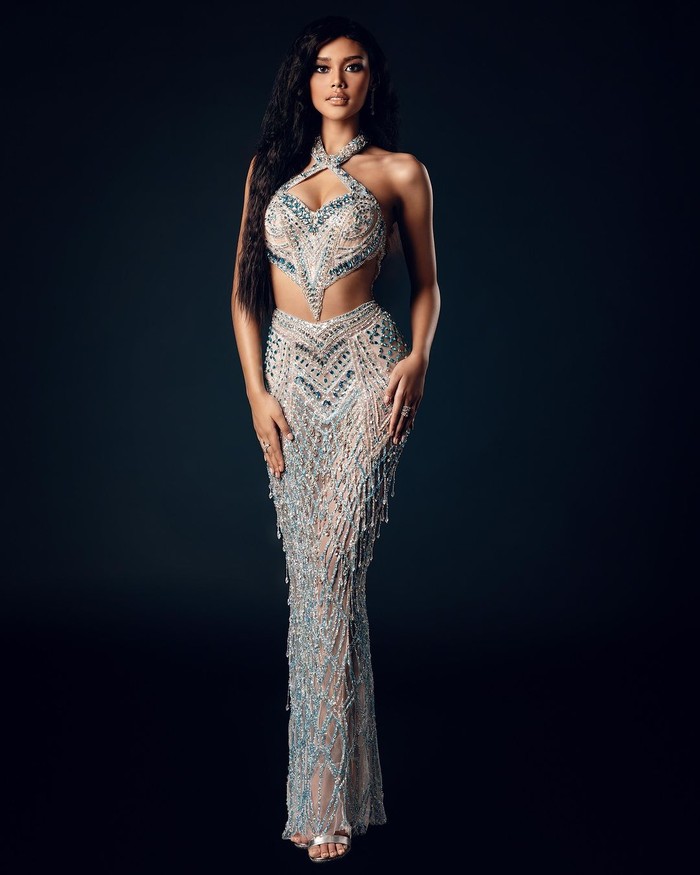 Detail Busana Harashta Haifa Zahra, Miss Supranational 2024