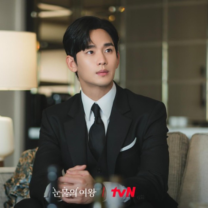 Kim Soo Hyun di Drama Queen of Tears  / Foto  tvN