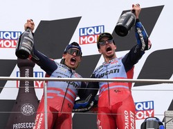Naik Podium Bareng, Duo Marquez Pecahkan Rekor 27 Tahun!