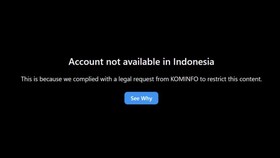 Medsos Influencer Saham Ahmad Rafif Sudah Diblokir Kominfo