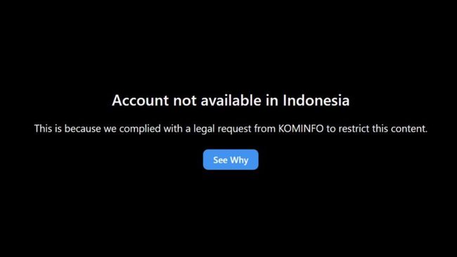 Medsos Influencer Saham Ahmad Rafif Sudah Diblokir Kominfo