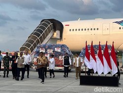Jokowi Lepas Bantuan Kemanusiaan ke Papua Nugini-Afghanistan Senilai Rp 35,5 M