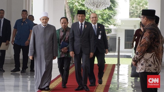 Presiden Jokowi Ajak Universitas Al-Azhar Mesir Perluas Kerja Sama dengan Kembangkan Pusat Pengembangan di Indonesia