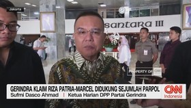 VIDEO: Gerindra Klaim Riza Patria-Marcel Didukung Sejumlah Parpol