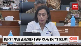 VIDEO: Defisit APBN Semester 1 2024 Capai Rp. 77,3 Triliun