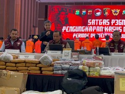 Atensi Presiden-Kapolri, Satgas P3GN Polri Sita 4,4 Ton Sabu-2,1 Ton Ganja