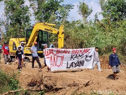 Tolak Pembangunan TPSS Srimulyo, Warga Minta 2 Ekskavator Setop Operasi