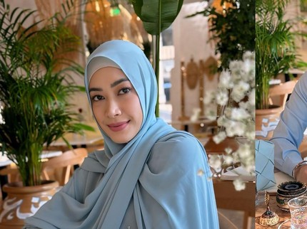 5 Potret Penampilan Terbaru Aliya Rajasa Mengenakan Hijab