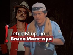 Heboh Tukang Parkir Mirip Bruno Mars, Netizen: Buat Persiapan Konser