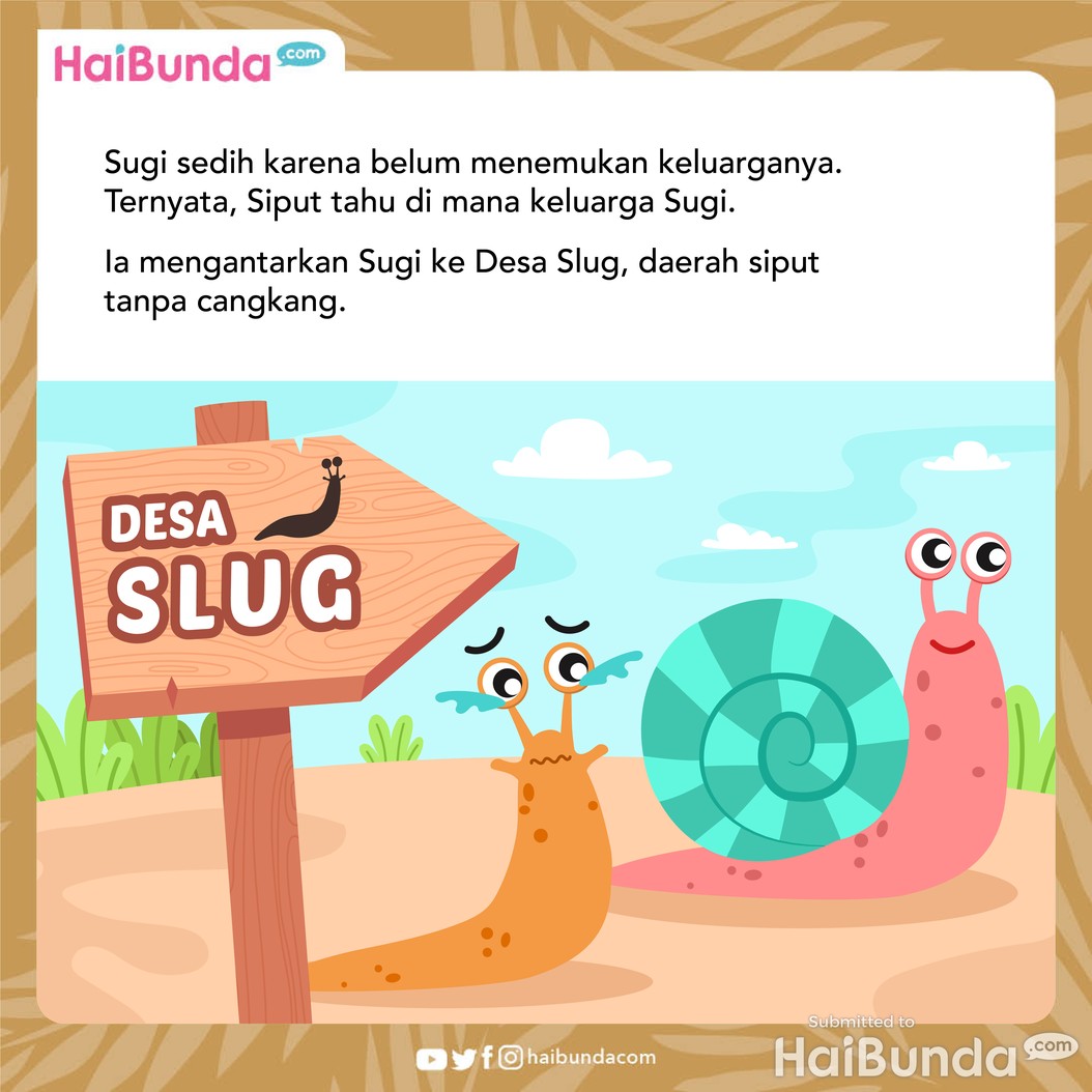 Cerita fabel: sugi tersesat dari hujan badai