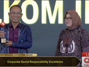 Telkom Dianugerahi Corporate Social Responsibility Excellence