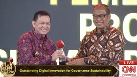 Pemprov Sumsel Raih Dua Penghargaan di CNN Indonesia Awards