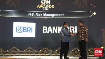 BRI Raih Penghargaan Best Risk Management CNN Indonesia Awards