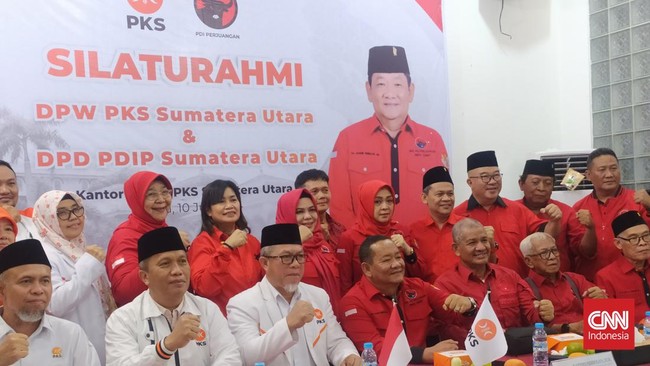 Ketua DPD PDIP Sumatera Utara, Rapidin Simbolon memastikan partai bakal mengusung calon untuk menghadapi Bobby Nasution di Pilgub Sumut.