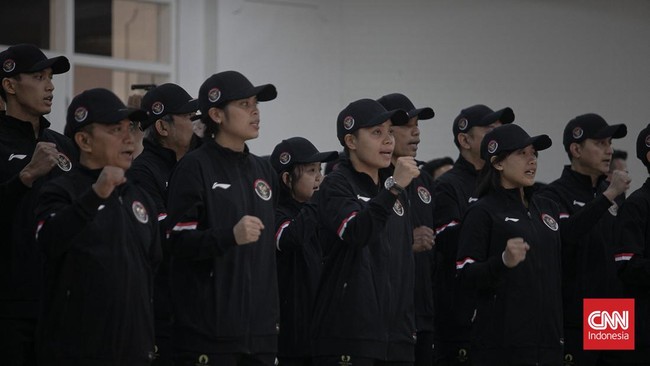 FOTO: Atlet Indonesia Siap Tempur Menuju Olimpiade Paris 2024