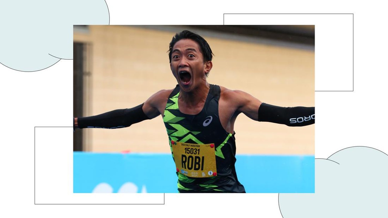 Robi Syianturi Tembus Rekor Half Marathon Nasional di Gold Coast Australia 2024