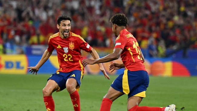 Jesus Navas punya peluang jadi pemain tersukses sepanjang sejarah Spanyol di final Euro 2024.