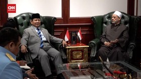 VIDEO: Prabowo Terima Kunjungan Imam Besar Al Azhar