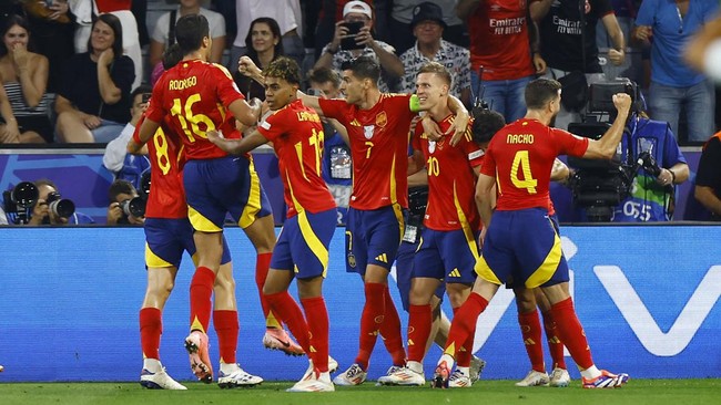 Spanyol Cetak Sejarah dengan Menjuarai Euro Lewat Perjalanan Penuh Tantangan