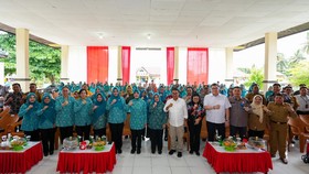 Ketum TP-PKK Ajak Kader Kampanye Hidup Sehat dan Jaga Ketahanan Pangan