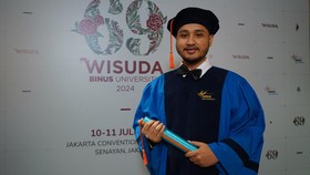 Cum Laude di BINUS University, Raihan Buktikan ADD Bukan Penghalang
