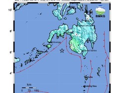 Gempa M 7,0 Kepulauan Sangihe Terasa di Halmahera Barat-Ternate