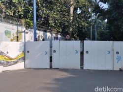 Ada Proyek Galian, Jalan Gilimanuk Arah Kuningan Jaksel Ditutup