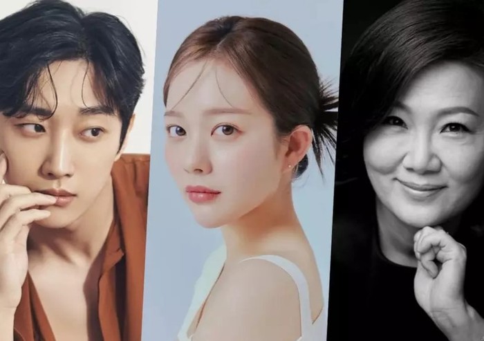 Jung Jinyoung, Jung Ji Soo, dan Kim Hae Sook untuk drama Miss Granny/ Foto: soompi.com