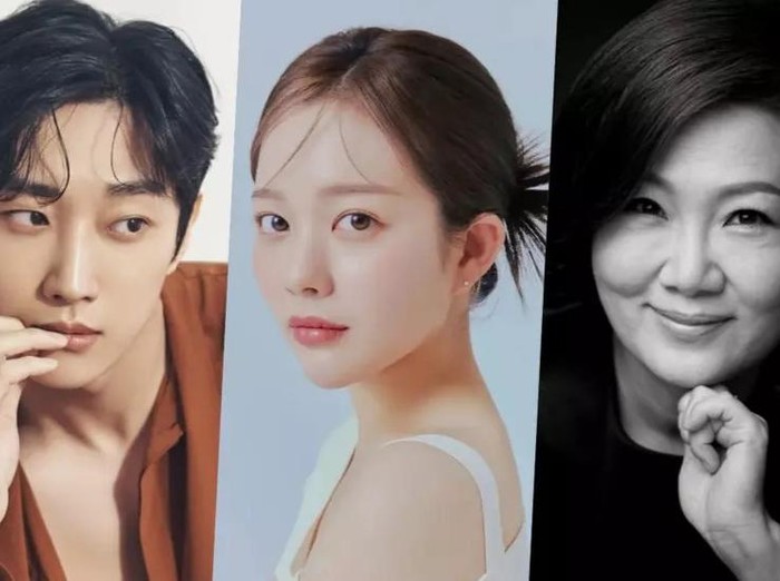 Jung Jinyoung, Jung Ji Soo, dan Kim Hae Sook untuk drama Miss Granny/ Foto: soompi.com