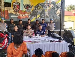 Polisi Tangkap 4 Maling Motor Viral di Kelapa Gading Jakut