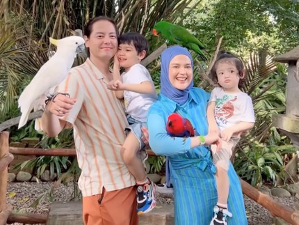 7 Potret Cut Meyriska & Roger Danuarta Liburan di Bali, Wajah Gemas Si Bungsu Curi Perhatian