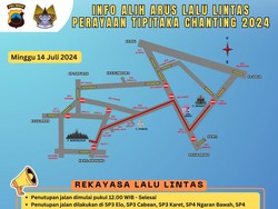 Kirab Umat Buddha dari Candi Mendut ke Borobudur Minggu, Ini Rekayasa Lalinnya