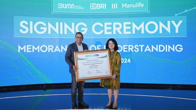 Kolaborasi BRI dan Manulife Indonesia memudahkan nasabah membayar premi asuransi, lewat registrasi autodebet melalui otomasi sistem BRI di BRIAPI Autodebet.