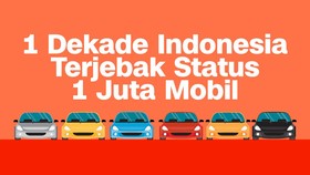 INFOGRAFIS: 1 Dekade Indonesia Terjebak Status Penjualan 1 Juta Mobil