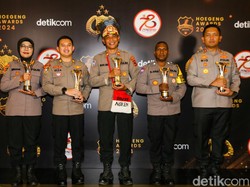 Ini Lima Polisi Teladan Peraih Hoegeng Awards 2024