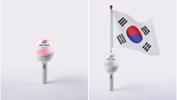 Viral Lightstick Tim Korea Selatan untuk di Olimpiade Paris 2024